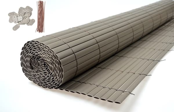 DUBBELSIDIGT PVC-BARKONGMATTA 1x3 m, sten