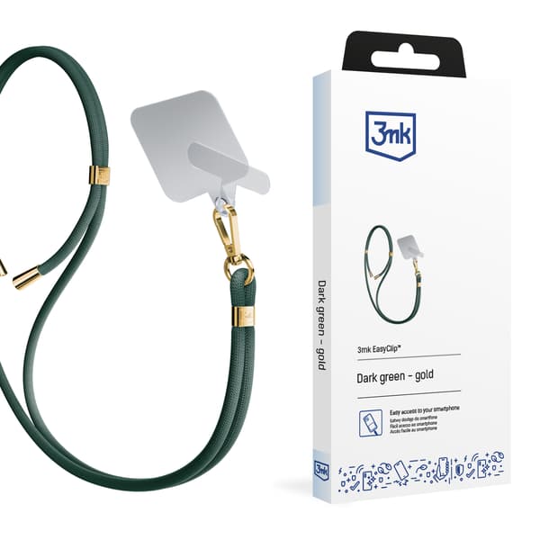 Tilbehør Mørkegrøn (guld) - 3mk EasyClip
