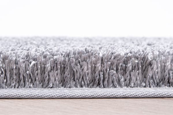 Q-BATH PREMIUM DECOR 1640 badeværelsestæppe, blød grå, 120 x 70 cm, mikrofiber