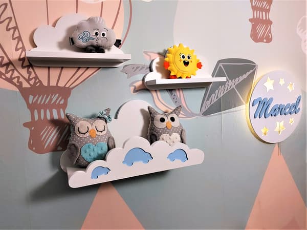 Cloud shelves Venezia-sæt med premiumbiler