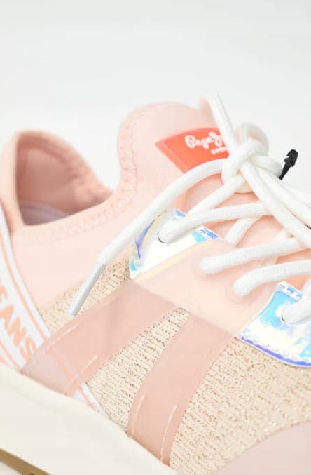 Pepe jeans pink snøresko til kvinder 41 AWE