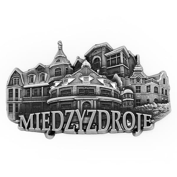 Kylskåpsmagnet panorama Międzyzdroje