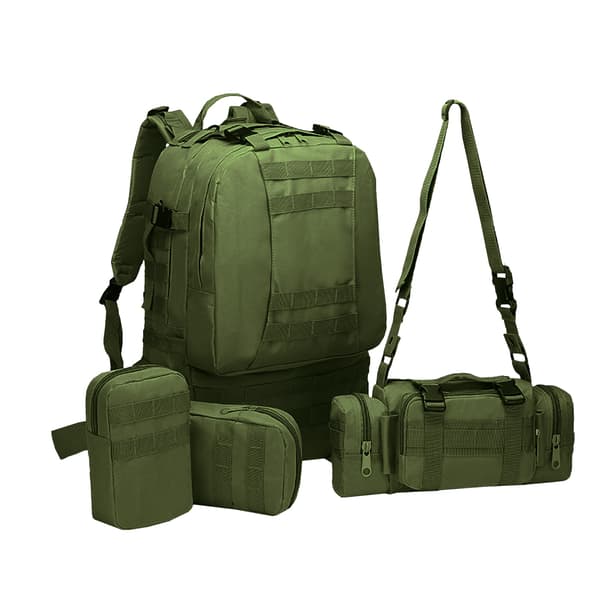 Vandretaske OFFLANDER survival combo 38l grøn