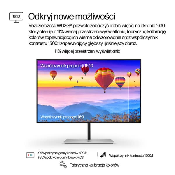 HP LED-skärm 24” S7 Pro 724pu (8Y2F7AA) 100Hz
