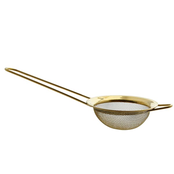 KØKKENSI I RUSTFRIT STÅL GULD