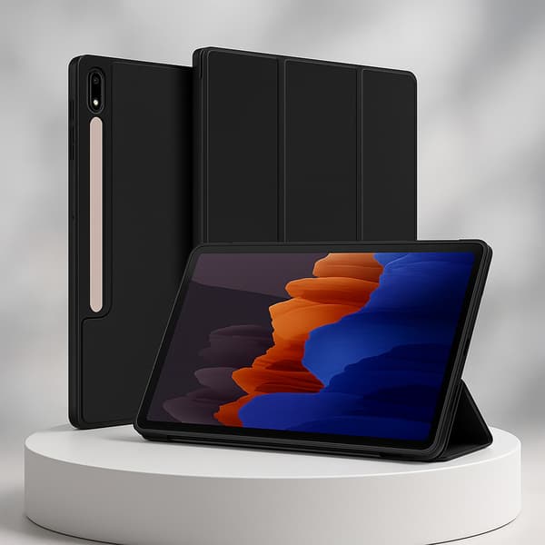 Etui Smart Pencil Galaxy Tab S9 FE S10 FE – Svart