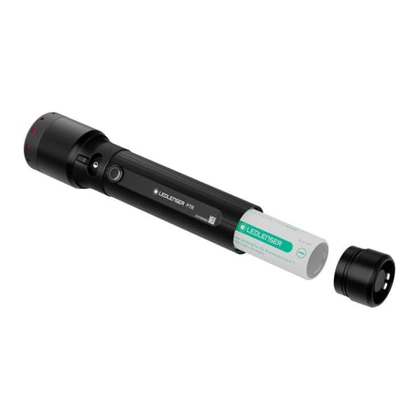 Ledlenser P7R taskulamppu, 2000 lumenia, vedenpitävä, alumiini