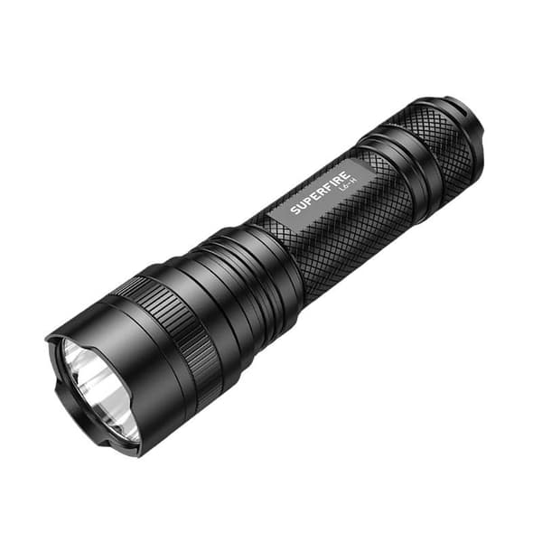 Superfire L6-H -taskulamppu, 750 lumenia, USB-C
