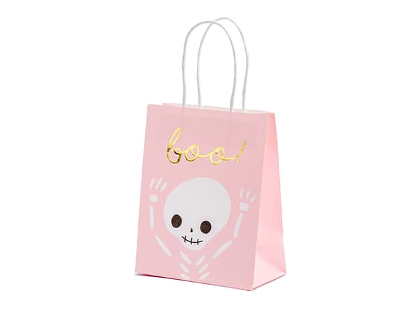 Boo presentpåse rosa 14x18x8cm 1 st.