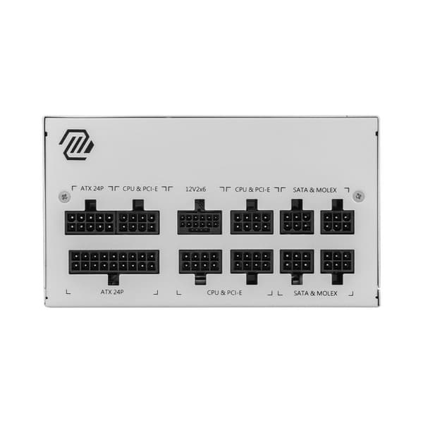 MSI MAG A850GL 850W Hvid, 80 PLUS Guld, Modulær Strømforsyning