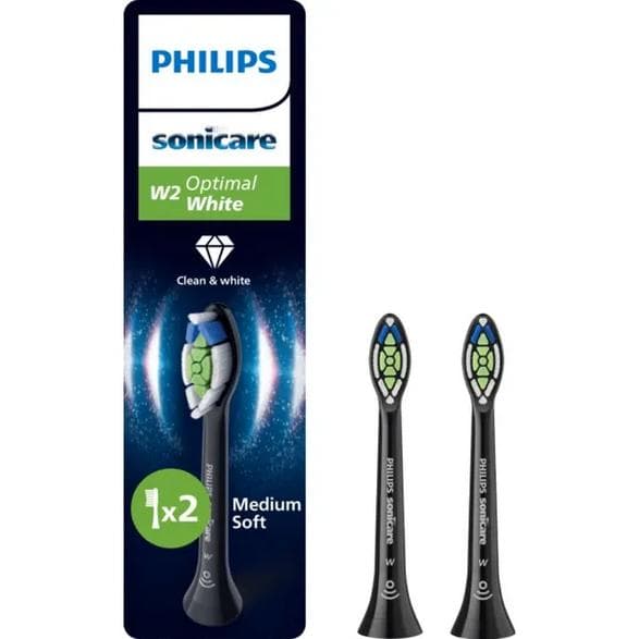 Philips Sonicare W2 Optimal White HX6062/88 2 stk. Sort