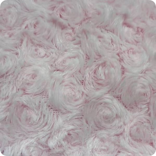 Flickväst 80 varm 62 ärmlös pälsjacka 3D rosor rosa