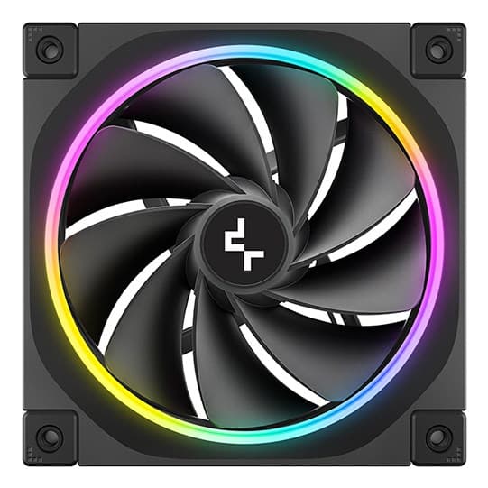 DeepCool FL12R 3IN1 blæser sort, 12 cm, 3 stk., ARGB