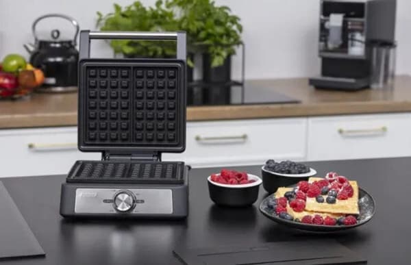 Gofrontså MPM MGO-41/C 1600 W Non-stick Belægning Sort-sølv