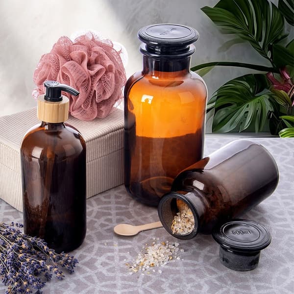 Lasinen saippuadoseerija 500 ml