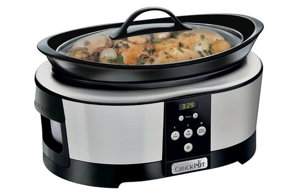 Crock-Pot långkokare SCCPBPP605-050 5,7 l (krom)