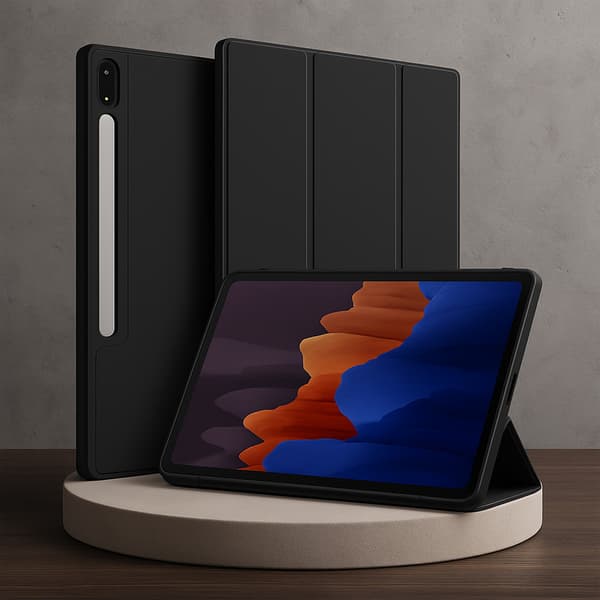 Etui Smart Pencil Galaxy Tab S9 FE S10 FE - musta