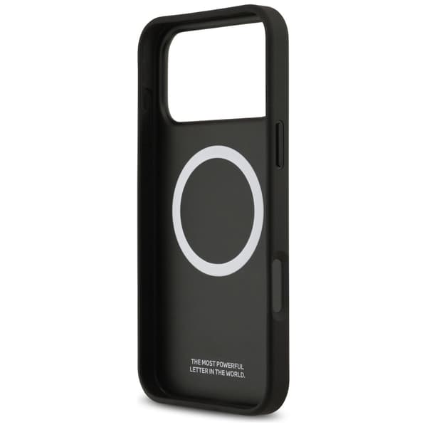 BMW M Kevlar-linjer og logo MagSafe-cover til iPhone 17 Pro Max - Sort