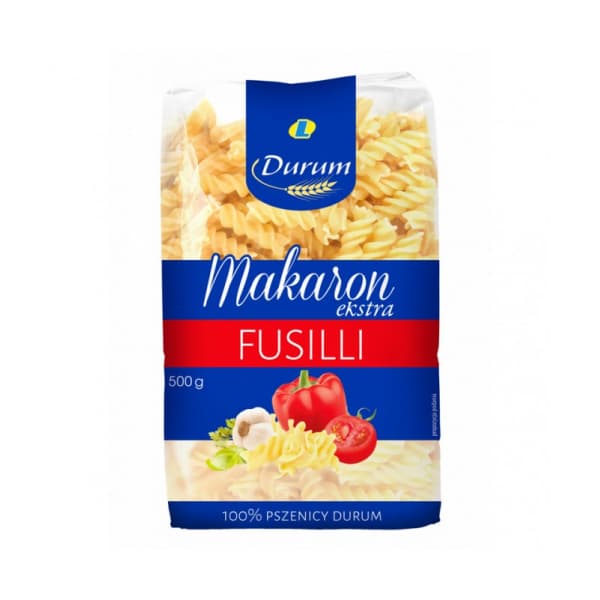 PASTA LEWIATAN DURUM FUSILLI SWIDER 500G