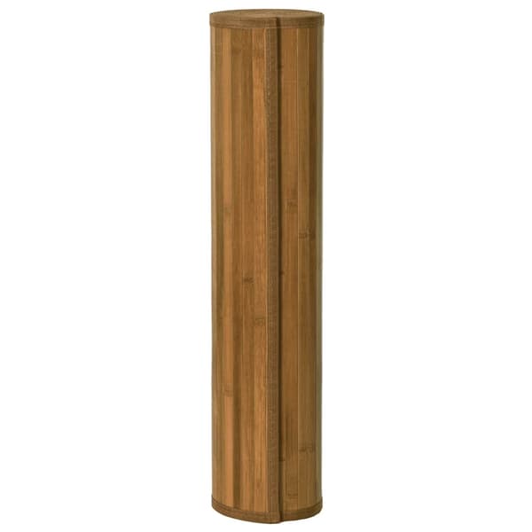 vidaXL Suorakulmainen matto, ruskea, 60x1000 cm, bambu