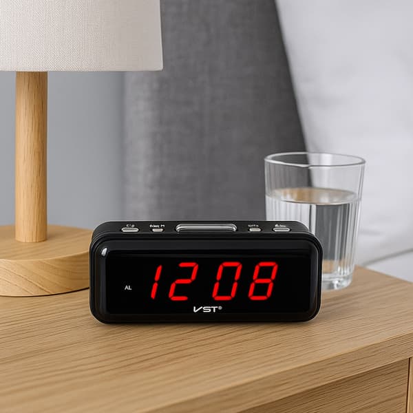 Digital LED-väckarklocka - DAC2