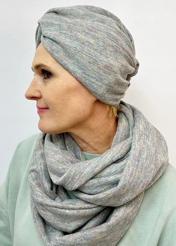 Turban Flora wek-280 efter kemoterapi EVA DESIGN