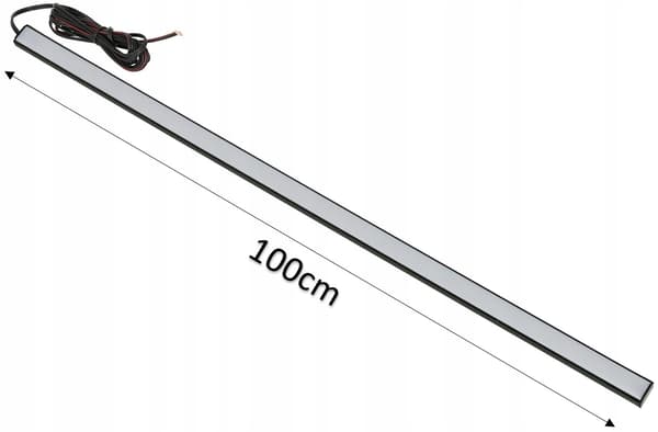 LED-belysning för buss- eller bilhytt 3x100cm PL12