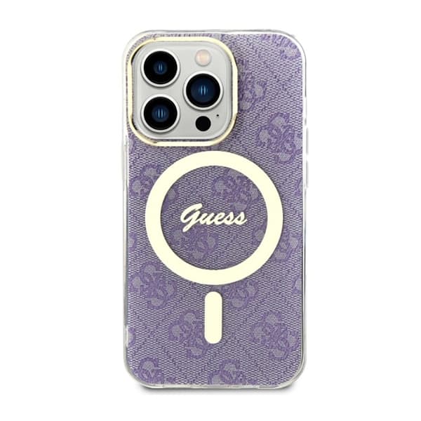 Guess 4G MagSafe - iPhone 14 Pro cover (lilla)
