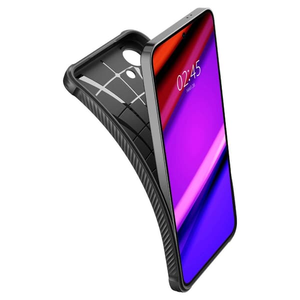 SPIGEN RUGGED ARMOR GALAXY S24 -suojakotelo, matta musta