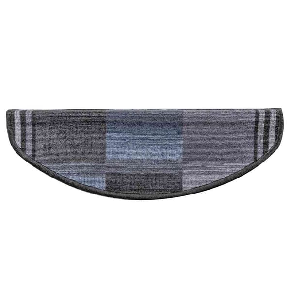 vidaXL selvklæbende trappetrin, 5 stk., 65x21x4cm sort og grå