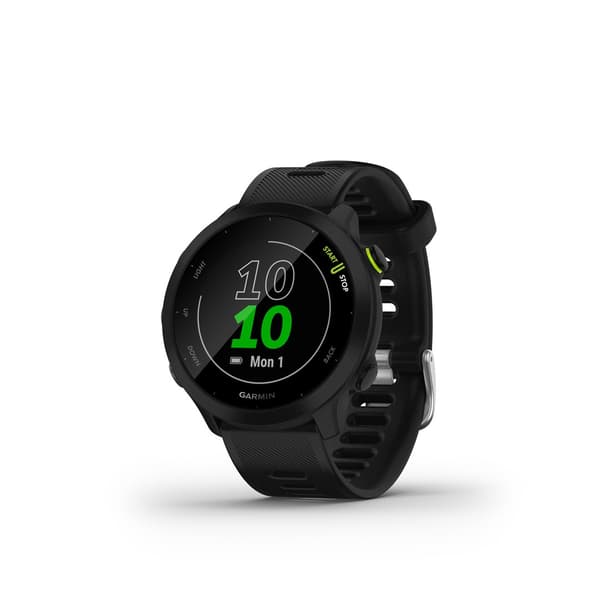 Garmin Forerunner 55 -urheilukello, musta, GPS, sykemittari