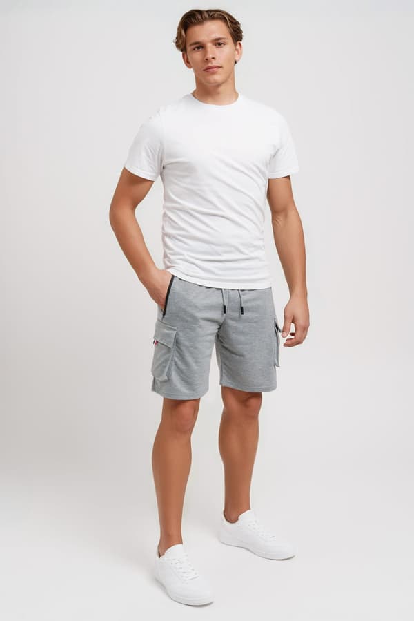 Herr marinblå jeansjacka med nitar Recea XL