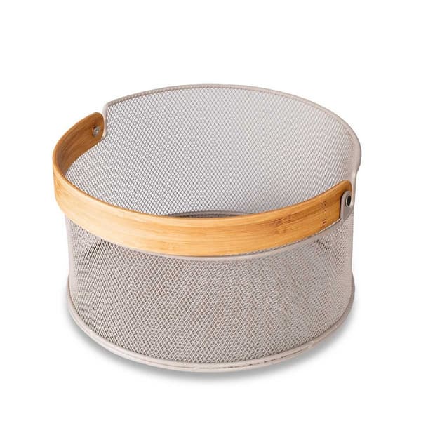 HUSLA FRUKT- OCH BRÖDKORG grå 73947
