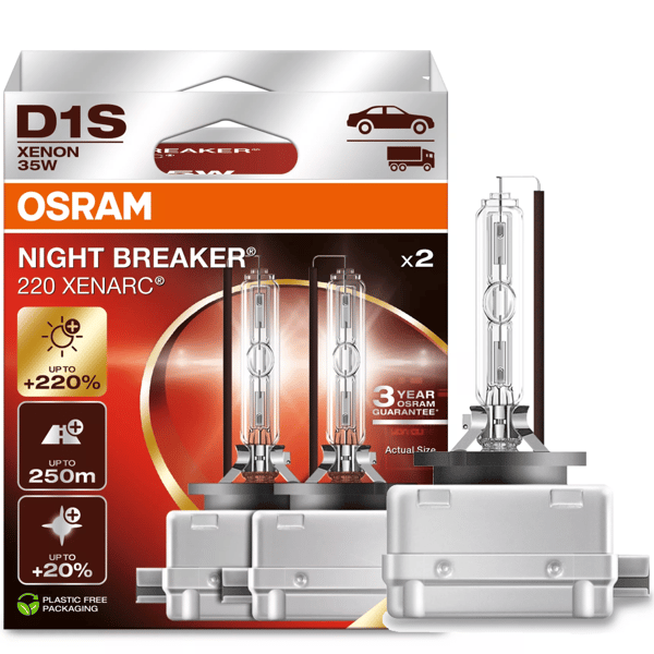 Osram Night Breaker Xenarc D1S NL 220% Set