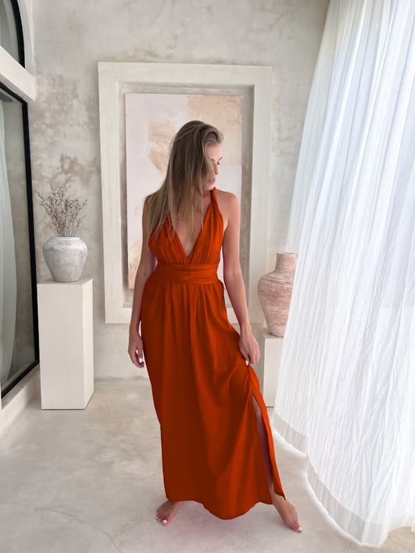 Wrap-kjole TINA GINGER