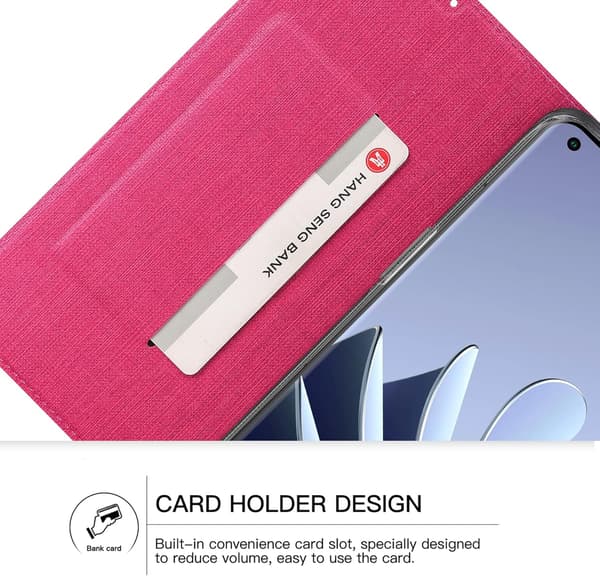 ONEPLUS 10 PRO FODRAL ROSA PREMIUM TEXTURMATERIAL