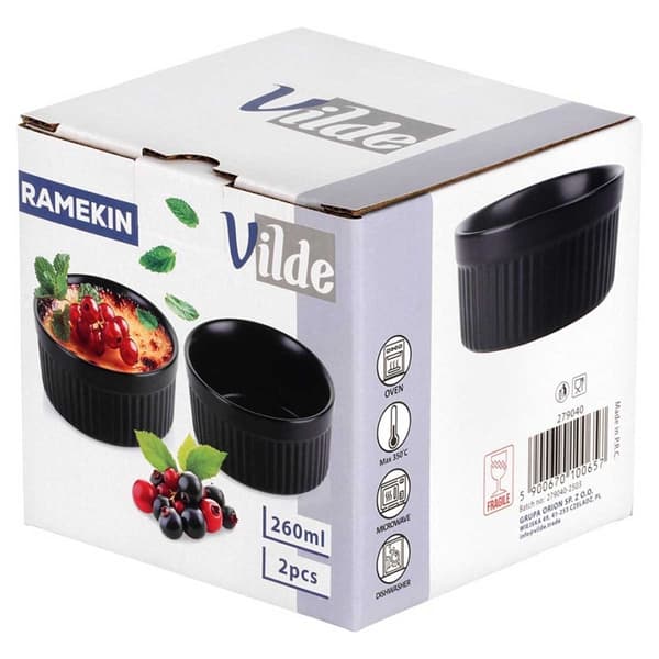 Porslinsskålar 260 ml för bakning 2 st. 279040