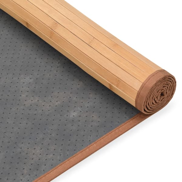 vidaXL bambusmåtte 80 x 300 cm brun