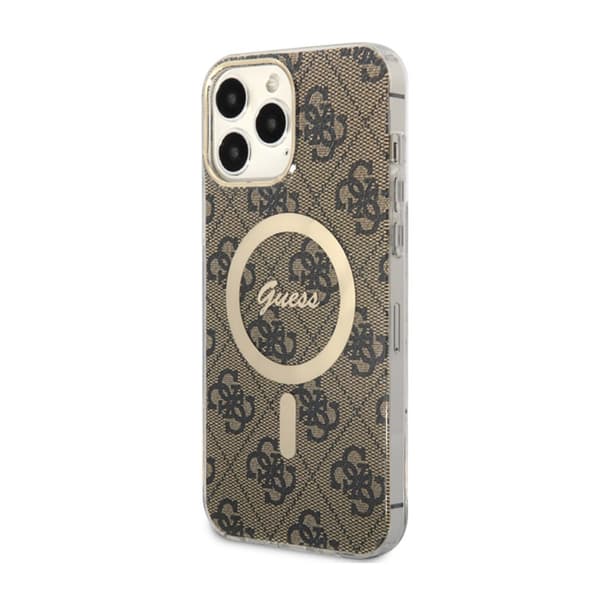Guess 4G MagSafe - iPhone 13 Pro Max cover (brun)