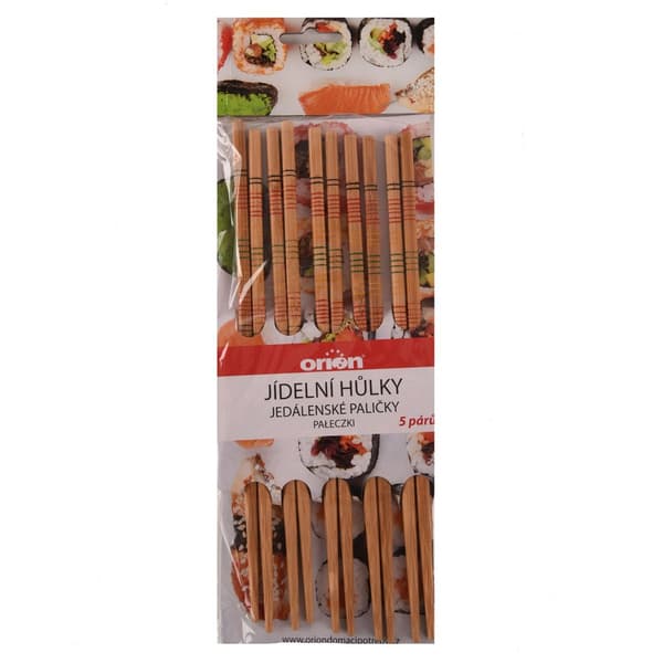Bambuspinde til sushi 22,5 cm 10 stk.