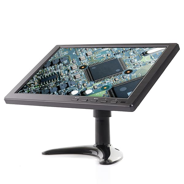 HDMI og VGA 10-tommer mikroskopdisplay