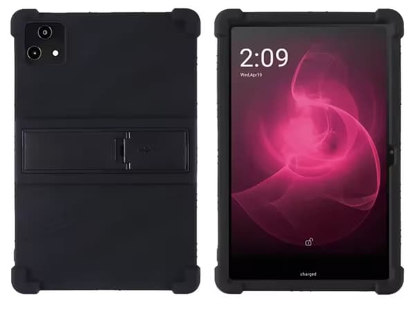 Silikone-etui med stativ til T-Mobile T Tablet 5G 10,36"