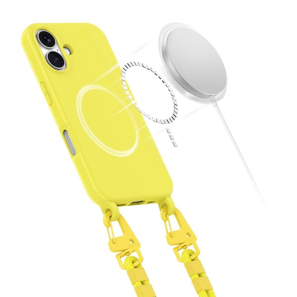 TECH-PROTECT MAGNELHALSBAND MAGSAFE IPHONE 16 KANARIEGUL