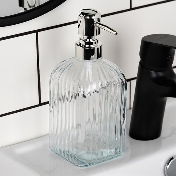 Lasinen saippuapumppu 550 ml