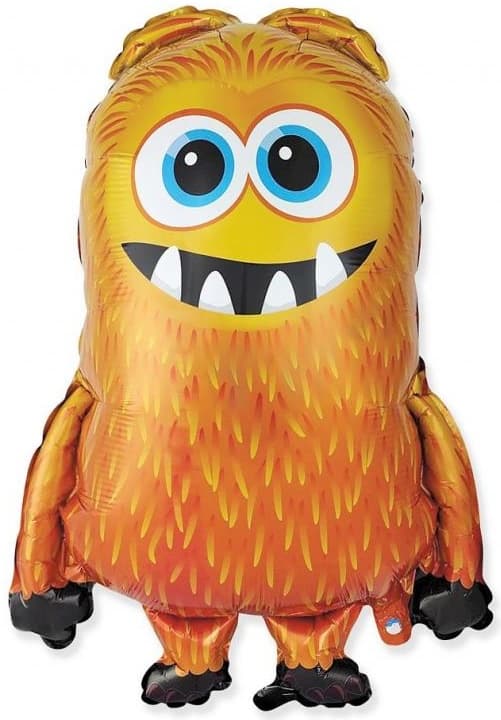 24 FX Folieballoner - Monster Orange (pakke)
