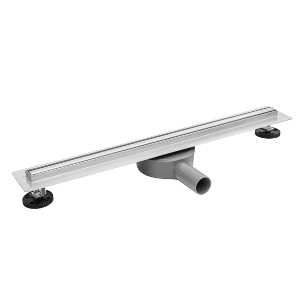Slim&Low ProLine Inox lineært afløb 70 cm krom