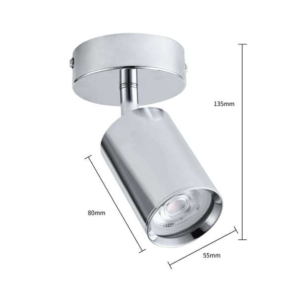 BELIZE REFLEKTOR IP44 1 GU10 KROM LYS PRESTIGE LP-734/1W CH