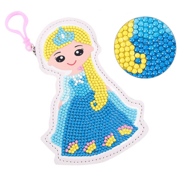 Diamantbroderi Diamantmaleri Mosaik 5D Prinsesse Sæt