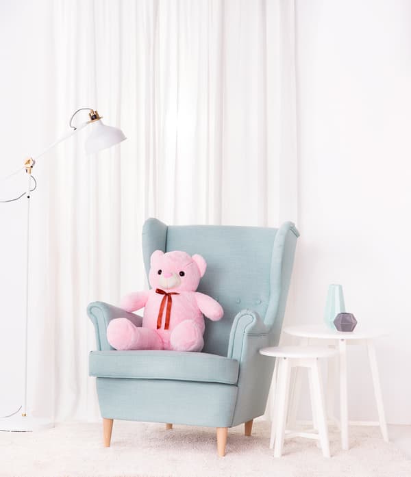 Teddy Valor 90cm - pink