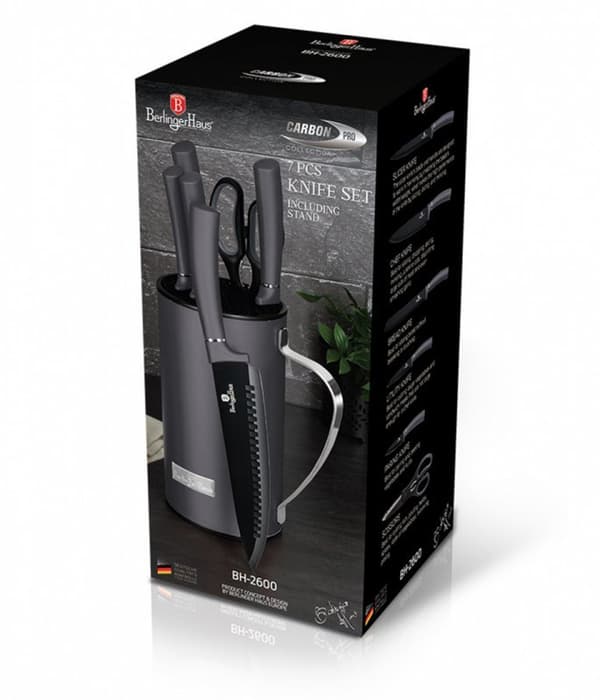 BERLINGER HAUS BH-2600 KNIVSET I STÄLL